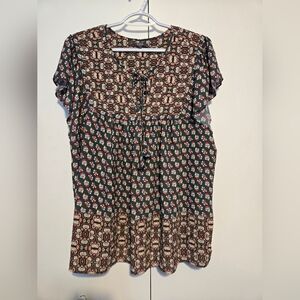 NYDJ Foral Patterned Women's Top